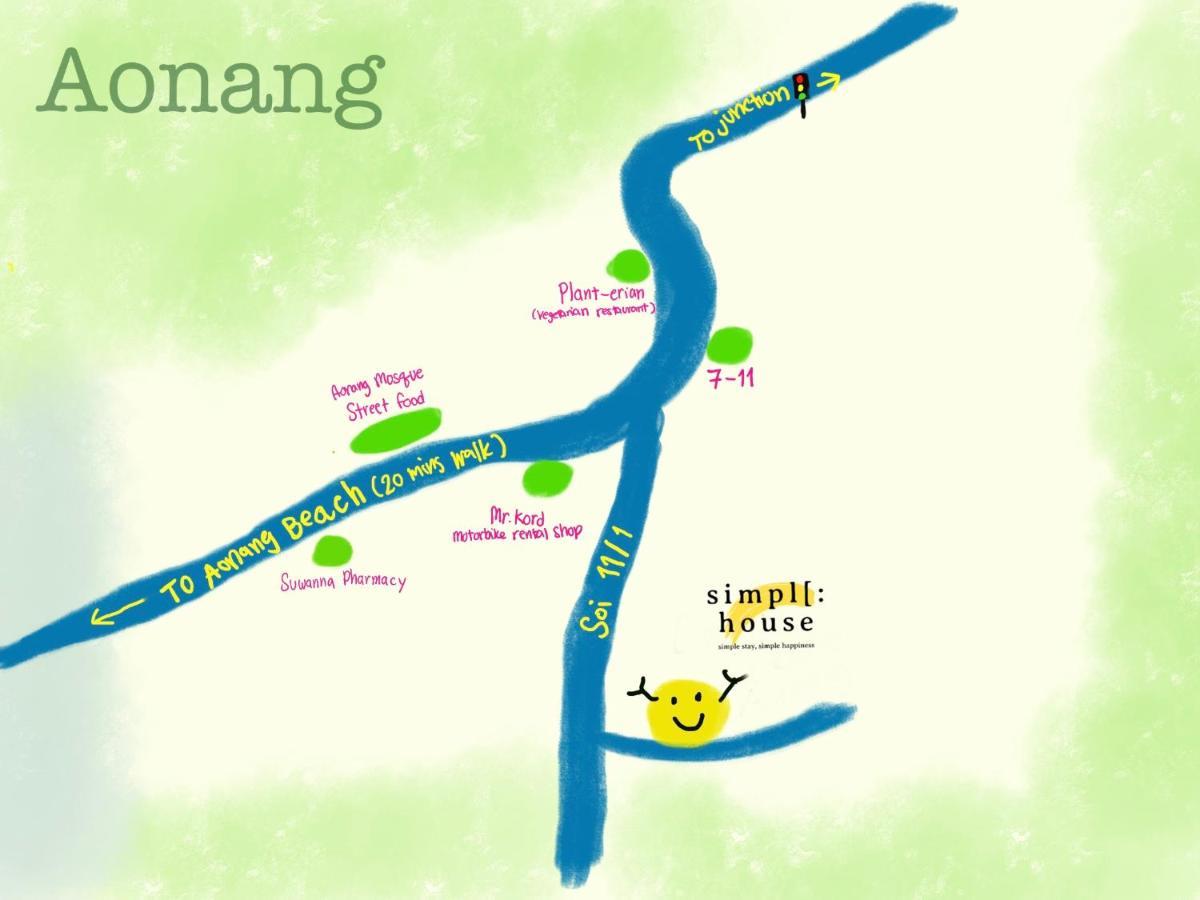 Simple House Ao Nang - B&B Ngoại thất bức ảnh